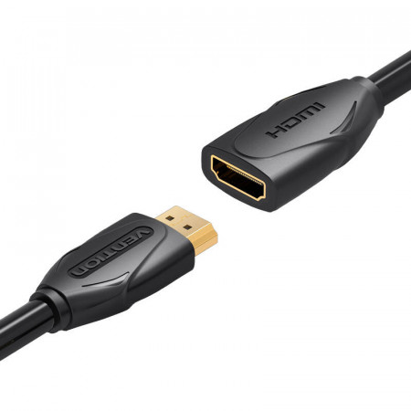 Cablu prelungitor HDMI Vention VAA-B06-B300 de 3 m (negru) - Img 4