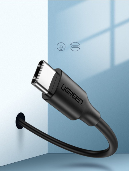 Cablu Ugreen USB - Cablu USB tip C 2 A 0,5 m negru (60115) - Img 5