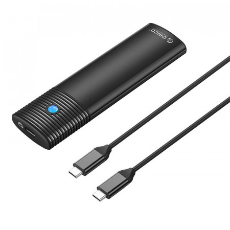 Carcasa externa M.2 NVMe, Orico PWM2-G2-BK-EP, USB-C, 10 Gbps (negru) - Img 2
