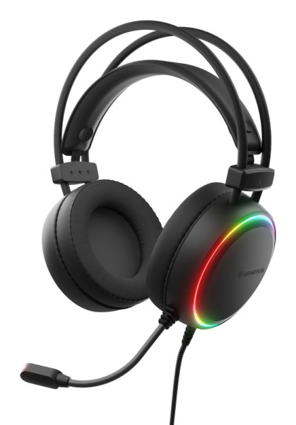 Casti cu fir Genesis Neon 613 G2 negru - Img 11