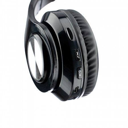 Casti cu micr. Spacer, wireless, negru - Img 4