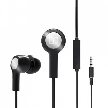 Casti Monster N-Tune-50, Microfon, Buton Control, Mufa Jack 3,5 mm, Negru - Img 2