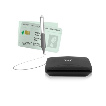 Cititor de carduri ID smart Ewent EW1052, USB 2.0 - Img 2