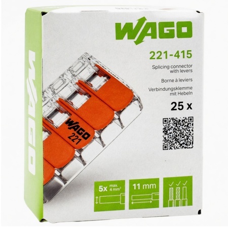 CLEME WAGO SLIM MYF 5X4MM2 SET 25 BUC - Img 9