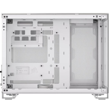 CR CASE 2500X AIRFLOW RGB Mid-Tower Wh/S - Img 2
