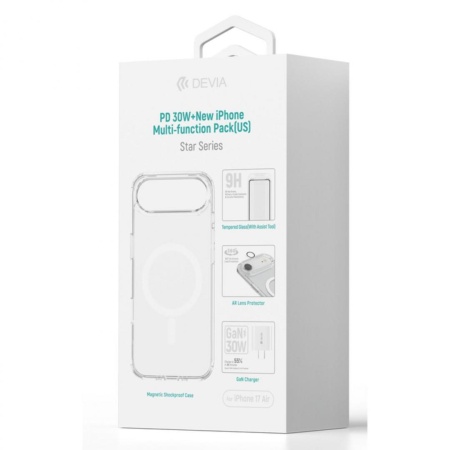 Devia Set 4 in 1 iPhone Air Incarcator - Img 2