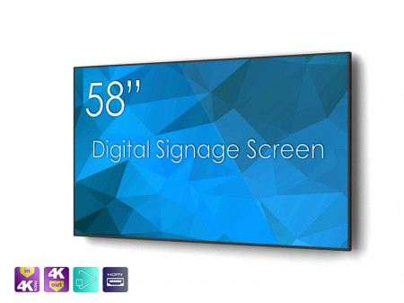 Display LED 58" 4K 24/7 Profesional SWEDX SDS58K8-01