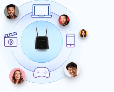 DLINK AC1200 DWR-960 4G LTE ROUTER - Img 14