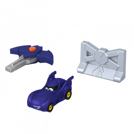 FISHER PRICE BATWHEELS MASINUTA ALBASTRA SCARA 1:55 - Img 2