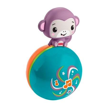 FISHER PRICE JUCARIE INTERACTIVA MUZICALA MAIMUTICA CU MINGE - Img 2