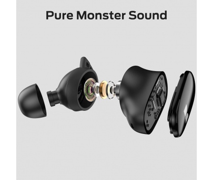 Handsfree Bluetooth Monster N-Lite 206, TWS, Negru - Img 3