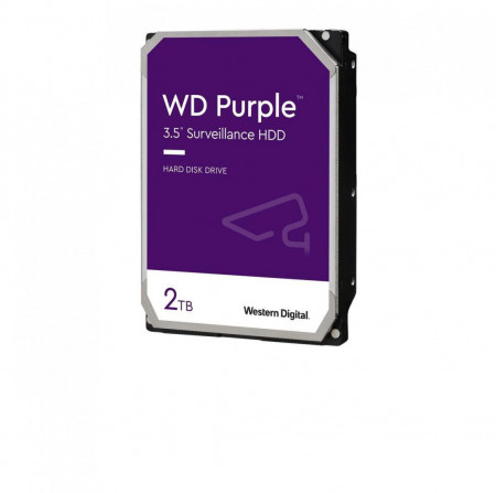 Hard Disk Camere Supraveghere WD Purple, 2TB, SATA III, 5400 RPM, 256MB, 3.5 inch