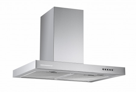 Hota incorporabila decorativa Heinner HDCH-360TSS, 1 Motor, Putere de absorbtie 308.1 m3/H, Lumina LED, 3 trepte de viteza, 60 cm, Inox