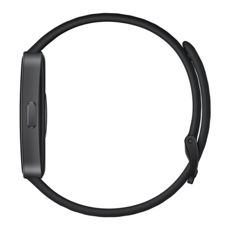 Huawei Band 10 Matte Black, Curea Fluoroelastomer Black - Img 4