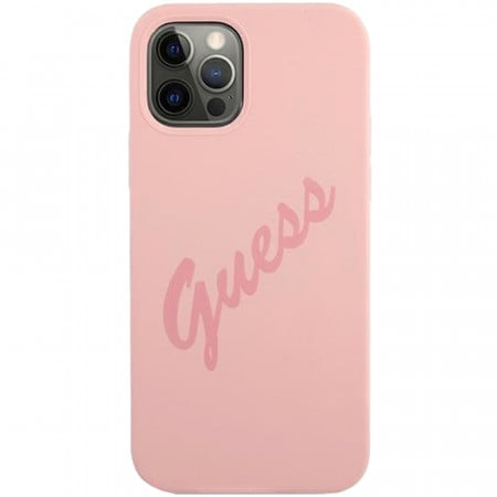 Husa Capac Spate Script Vintage Roz APPLE Iphone 12 Pro Max