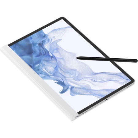 Husa de protectie Samsung Note View Cover pentru Tab S7+, S7+ 5G, S8+, S8+ 5G, White - Img 6