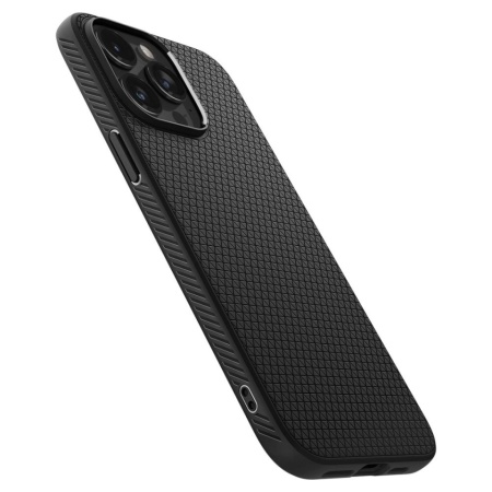Husa telefon Spigen LIQUID AIR IPHONE 15 PRO NEGRU MAT - Img 3