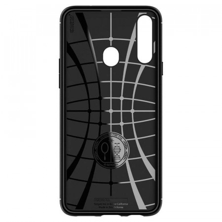 Husa telefon Spigen Rugged Armor pentru Samsung Galaxy A20s Matte Black - Img 7