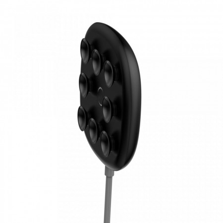 Incarcator wireless original Baseus Suction Cup Wireless , incarcare rapida , safe , QI charge , negru - Img 6