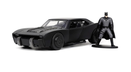 JADA BATMAN MASINUTA METALICA BATMOBILE 2022 SCARA 1 LA 32 - Img 2