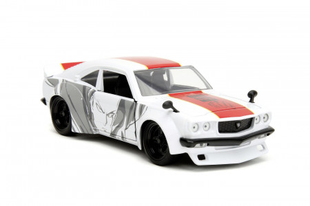 JADA ONE PUNCH MAN SET MASINUTA METALICA MAZDA RX 3 SI FIGURINA SAITAMA - Img 3