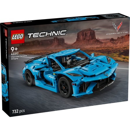 LEGO® Technic - Chevrolet Corvette Stingray 42205, 732 piese - imagine 2