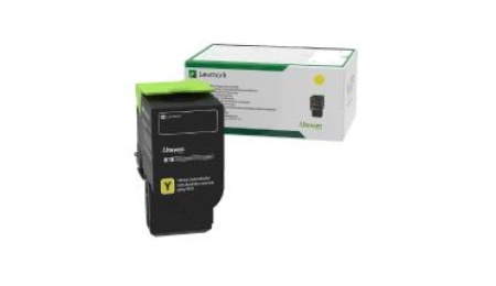 LEXMARK 78C20Y0 TONER CARTRIDGE YELLOW - Img 2