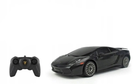 MASINA CU TELECOMANDA LAMBORGHINI SUPERLEGGERA NEGRU CU SCARA 1 LA 24 - Img 2