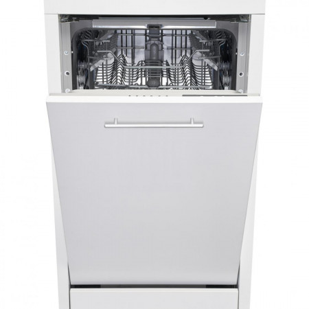 Masina de spalat vase incorporabila Heinner HDW-BI4506IE++, 10 Seturi, 6 programe, Clasa E, Half load, Aquastop, 45 cm