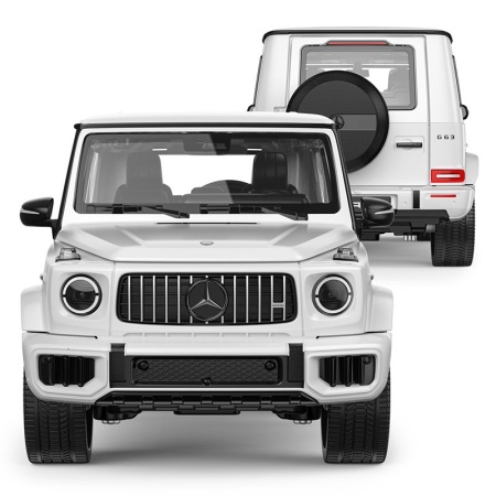 MASINUTA METALICA MERCEDES AMG G63 ALB SCARA 1 LA 24 - Img 3