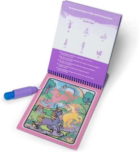 MELISSA AND DOUG WATER WOW CARTE DE COLORAT UNICORNI CU APA - Img 2