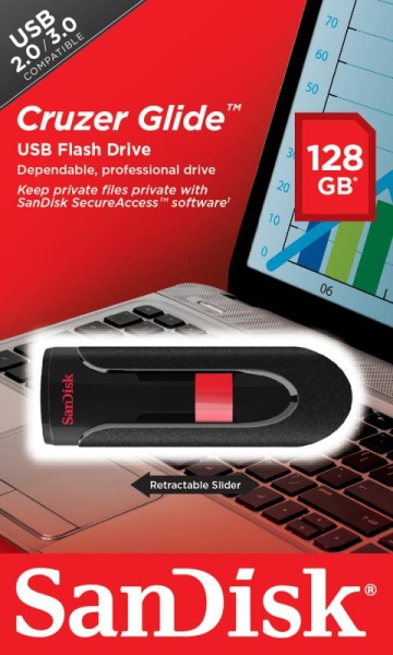 Memorie externa SanDisk Cruzer Glide 128GB USB 2.0 - Img 12