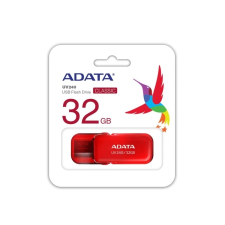 Memorie USB ADATA UV240 32GB, USB 2.0, Rosu - Img 6