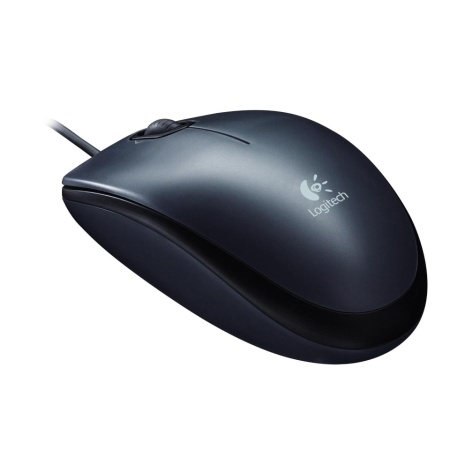 Mouse optic Logitech M90, USB, gri - Img 3
