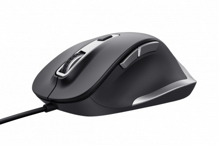 Mouse Trust Fyda cu fir 5000 DPI, negru - Img 2