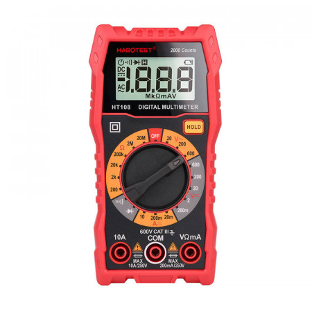 Multimetru digital universal Habotest HT108L - Img 2