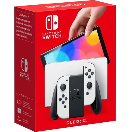 Nintndo Switch, Oled, 64Gb, Alb - Img 9