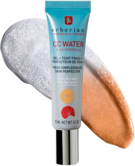 Nuantator cu textura usoara pachet mic Erborian CC Water Fluid - Img 2
