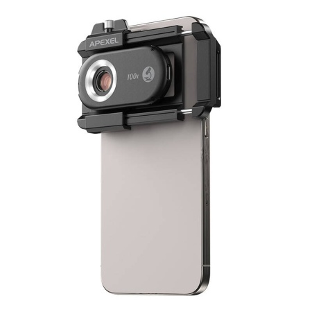 Obiectiv pentru telefon APEXEL APL-MS100 100x