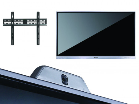 Pachet display interactiv DONVIEW DS-75IWMS-L05A cu suport de perete si camera videoconferinta