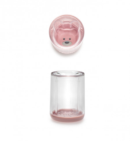 PAHAR COPII DESIGN INTERIOR URS, 145 ML, MELII, ROZ - Img 2