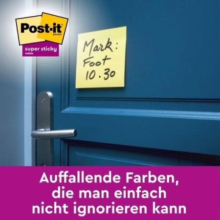 Post-it 12 Blocuri Autocolante 90 File/Bloc 47x47mm Galbene - Img 3