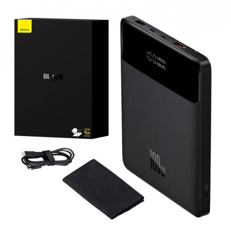 Powerbank Baseus Blade 20000mAh 100W (negru)