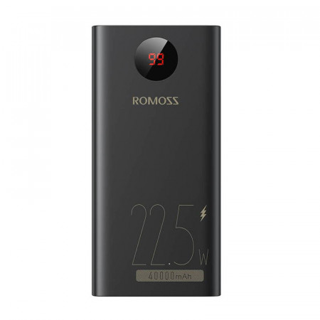 Powerbank Romoss PEA40PF 40000mAh, 22,5 W (negru) - Img 1