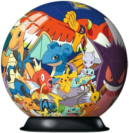 PUZZLE 3D GLOB POKEMON 73 PIESE - Img 2