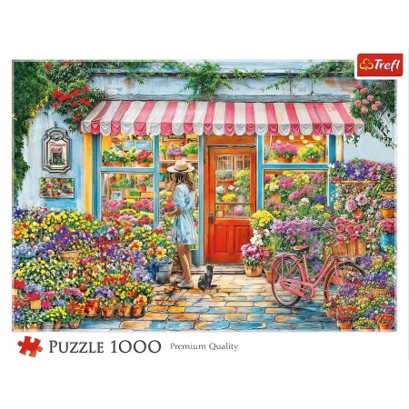 PUZZLE TREFL 1000 MAGAZIN DE FLORI - Img 3