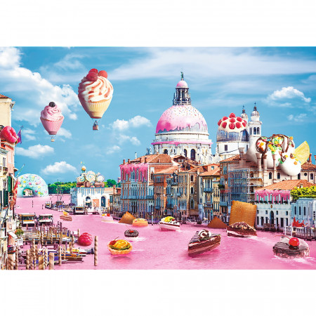 PUZZLE TREFL 1000 PRAJITURELE LA VENETIA - Img 2