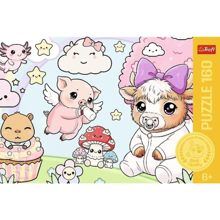 PUZZLE TREFL 160 ANIMALE MICI - Img 3