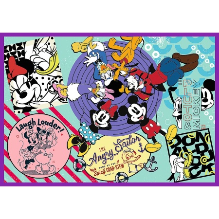 PUZZLE TREFL 4X250 DISNEY MICKEY MOUSE SI PRIETENII - Img 2