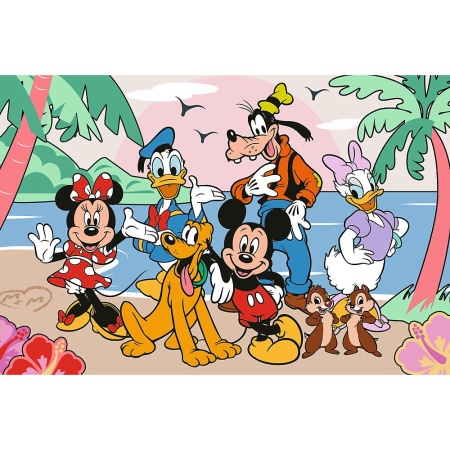 PUZZLE TREFL 60 PREMIUM PLUS KIDS MICKEY SI PRIETENII CU POSTER - Img 2